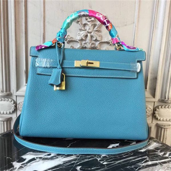 Hermes Kelly bag 32cm Gold H/W (Varied Colors) - Image 14