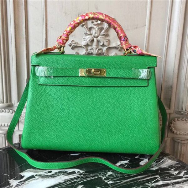 Hermes Kelly bag 32cm Gold H/W (Varied Colors) - Image 26
