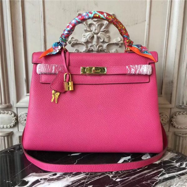 Hermes Kelly bag 32cm Gold H/W (Varied Colors) - Image 38