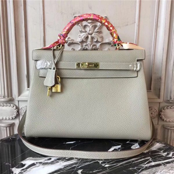 Hermes Kelly bag 32cm Gold H/W (Varied Colors) - Image 62