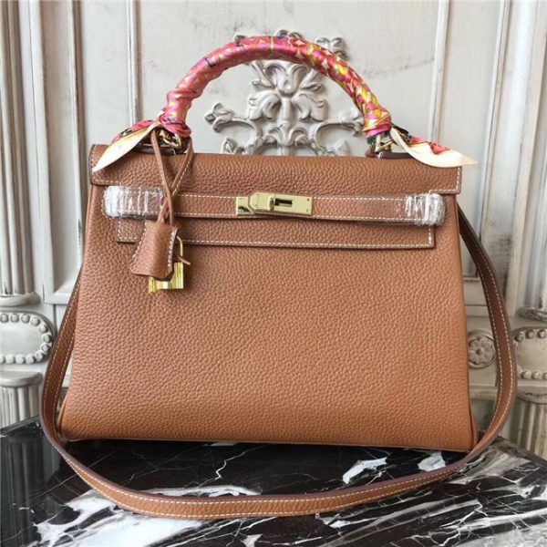 Hermes Kelly bag 32cm Gold H/W (Varied Colors) - Image 108