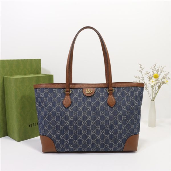 Gucci Ophidia Medium Tote With Web 631685 (Varied Colors)