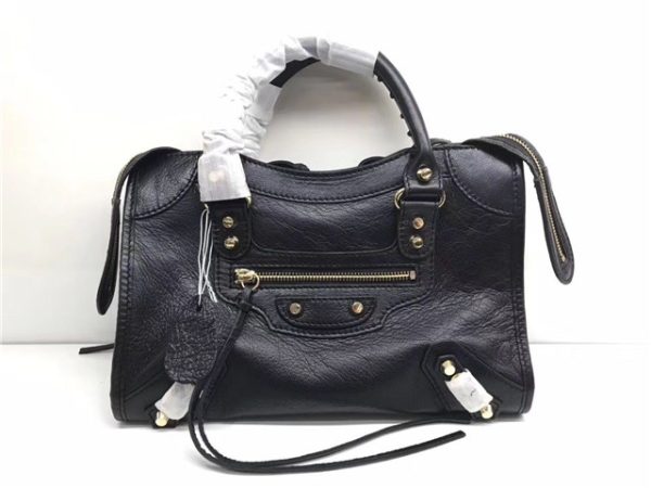 Balenciaga Classic Small Lambskin City Tote Bag 439 (Varied Colors) - Image 11