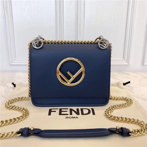 Fendi Kan I small leather bag 55301 (Varied Colors) - Image 11