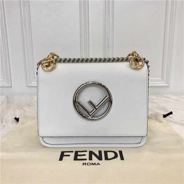 Fendi Kan I small leather bag 55301 (Varied Colors) - Image 29