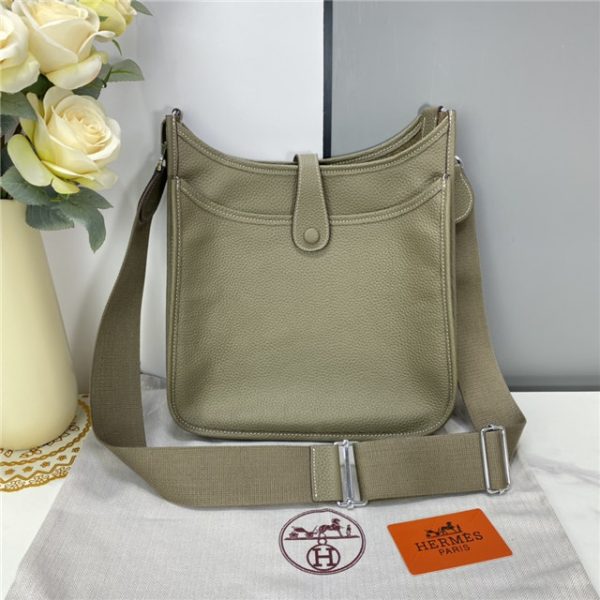 Hermes Evelyne PM Shoulder Bag Clemence 1189 (Varied Colors) - Image 57