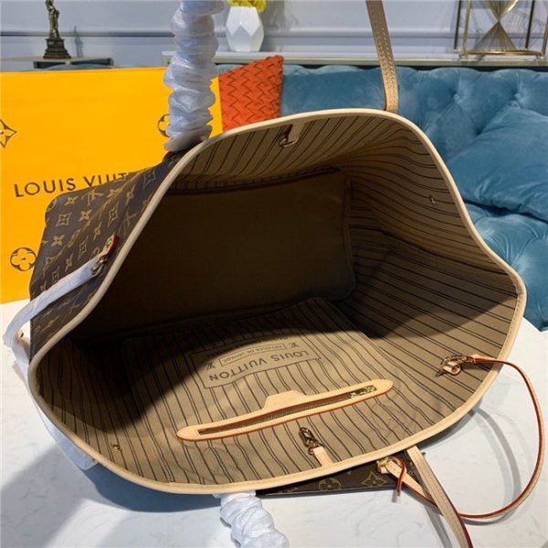 Louis Vuitton Monogram Neverfull Replica GM Beige M40990 - Image 9