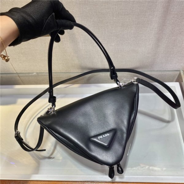 Prada Signaux Padded Nappa Leather Bag (Varied Colors) 1BA315 - Image 4