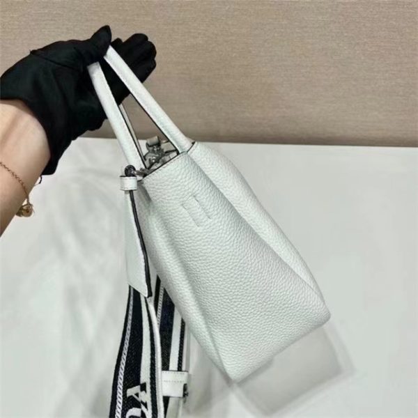 Prada Small Leather Handbag (Varied Colors) 1BC145 - Image 27