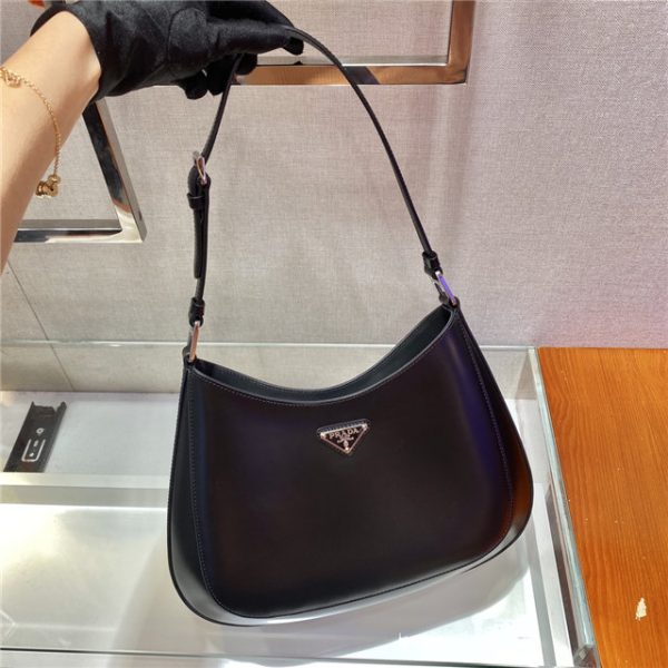 Prada Large Cleo Leather Shoulder Bag (Varied Colors) 1BC156 - Image 3