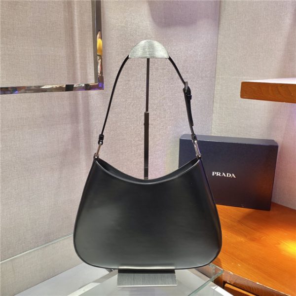 Prada Large Cleo Leather Shoulder Bag (Varied Colors) 1BC156 - Image 4