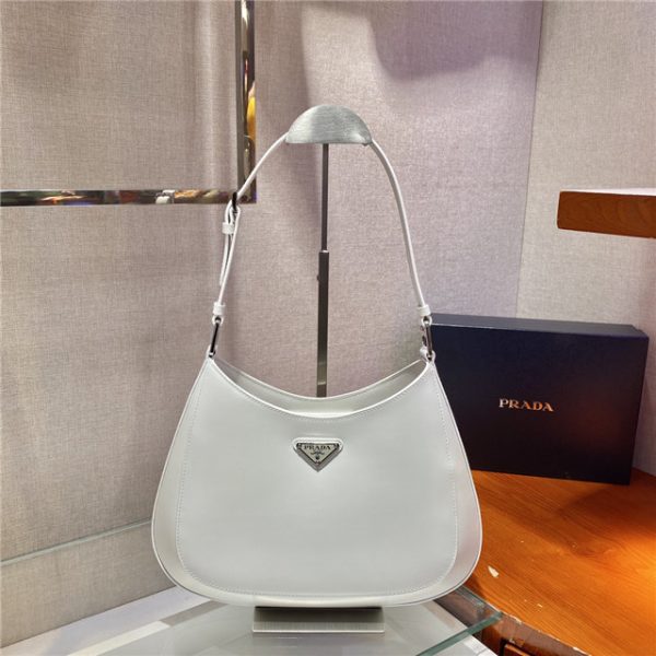 Prada Large Cleo Leather Shoulder Bag (Varied Colors) 1BC156 - Image 11