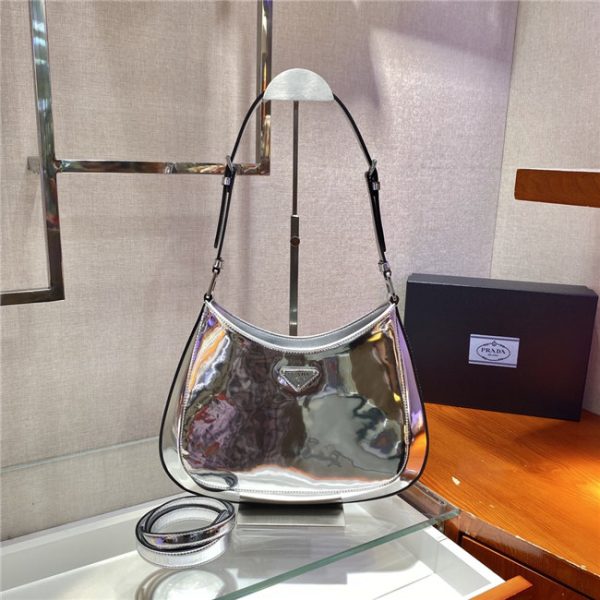 Prada Large Cleo Brushed Leather Shoulder Bag (Varied Colors) 1BC156B - Image 19