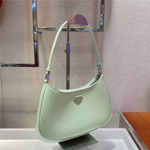 Prada Cleo Brushed Leather Shoulder Bag (Varied Colors) 1BC499 - Image 50