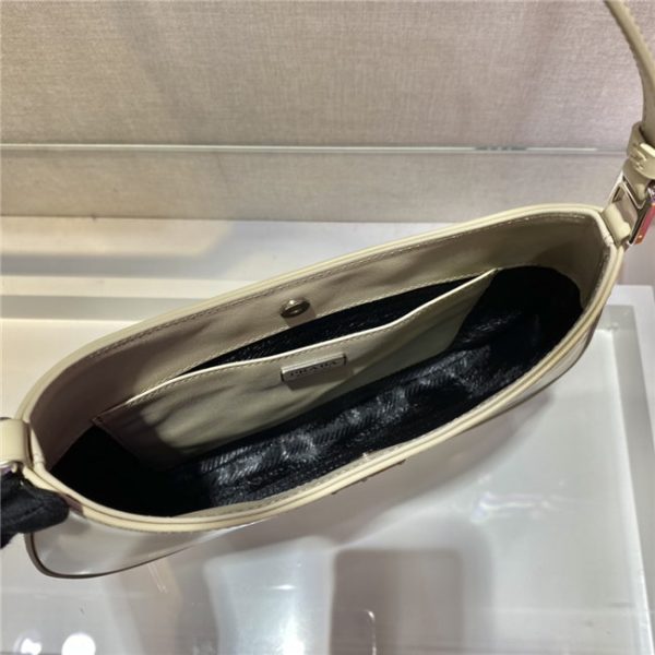 Prada Cleo Brushed Leather Shoulder Bag (Varied Colors) 1BC499 - Image 37