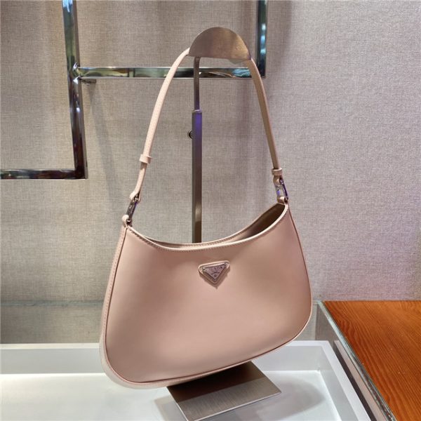 Prada Cleo Brushed Leather Shoulder Bag (Varied Colors) 1BC499 - Image 40