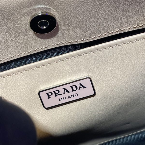 Prada Cleo Brushed Leather Shoulder Bag (Varied Colors) 1BC499 - Image 46