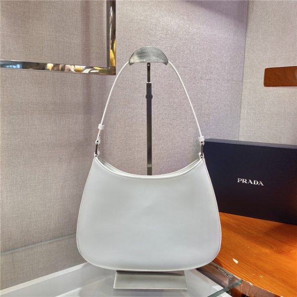 Prada Cleo Brushed Leather Shoulder Bag (Varied Colors) 1BC499 - Image 77