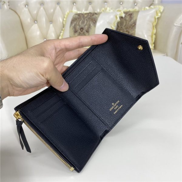 Louis Vuitton Victorine Wallet Black - Image 9