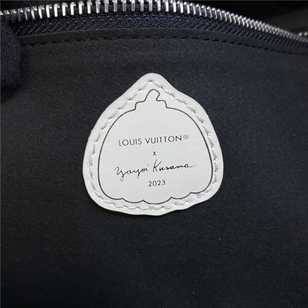 Louis Vuitton X YK Neverfull MM Black - Image 9