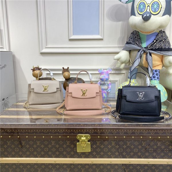 Louis Vuitton LockMe Ever Mini Leather Rose Trianon - Image 11