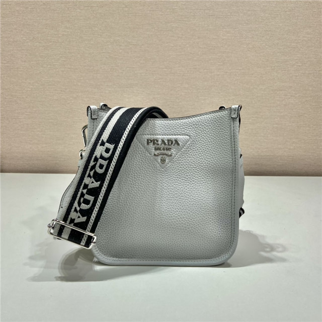 Prada Mini Shoulder Bag 1BH191 Light Grey