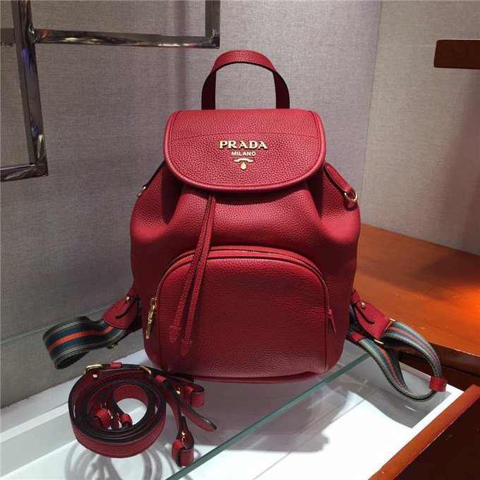 Prada Leather Backpack (Varied Colors) - Image 20