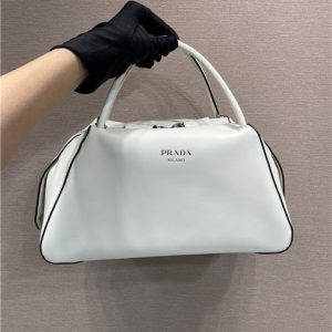 Prada Supernova Medium White Leather Handbag