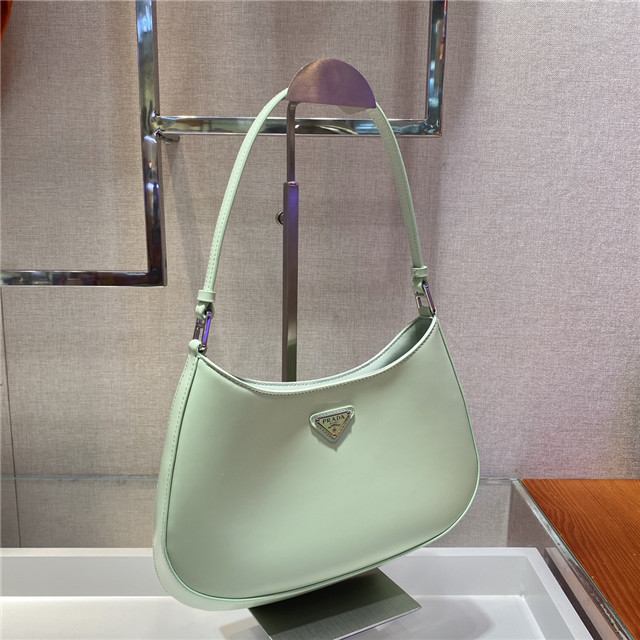 Prada Cleo Brushed Leather Shoulder Bag (Varied Colors) 1BC499 - Image 49
