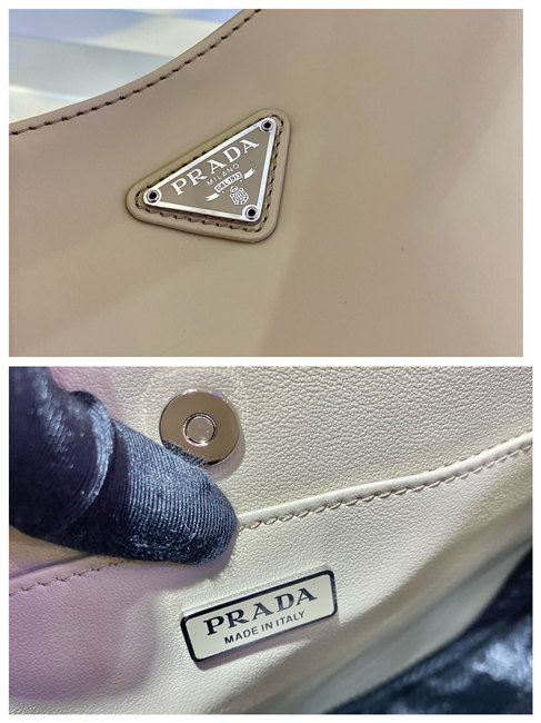 Prada Cleo Brushed Leather Shoulder Bag (Varied Colors) 1BC499 - Image 36