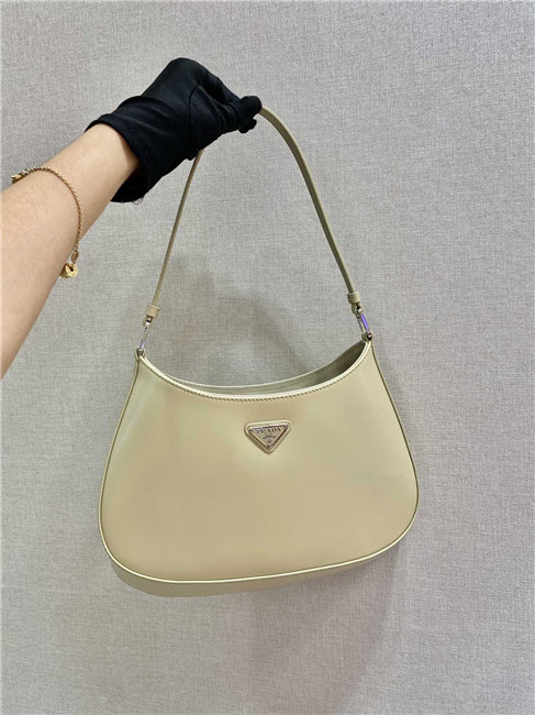 Prada Cleo Brushed Leather Shoulder Bag (Varied Colors) 1BC499 - Image 38