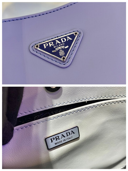 Prada Cleo Brushed Leather Shoulder Bag (Varied Colors) 1BC499 - Image 27