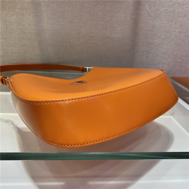 Prada Cleo Brushed Leather Shoulder Bag (Varied Colors) 1BC499 - Image 15