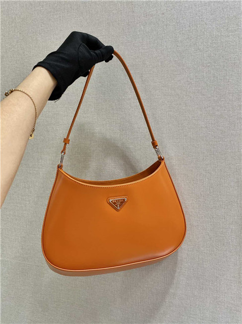Prada Cleo Brushed Leather Shoulder Bag (Varied Colors) 1BC499 - Image 19