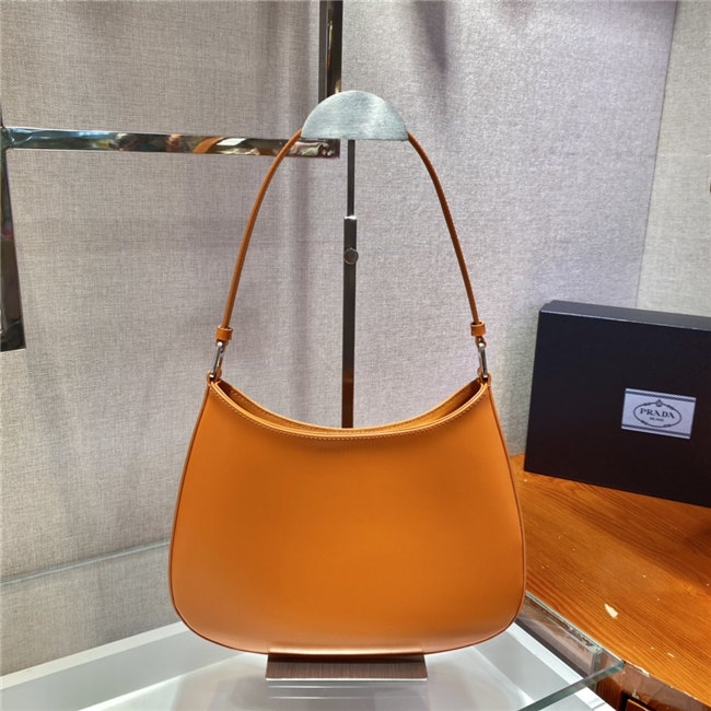 Prada Cleo Brushed Leather Shoulder Bag (Varied Colors) 1BC499 - Image 20