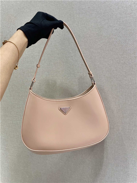 Prada Cleo Brushed Leather Shoulder Bag (Varied Colors) 1BC499 - Image 47