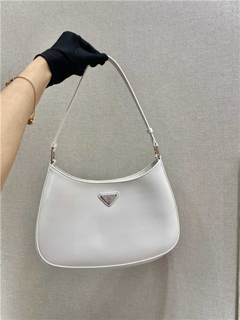 Prada Cleo Brushed Leather Shoulder Bag (Varied Colors) 1BC499 - Image 82