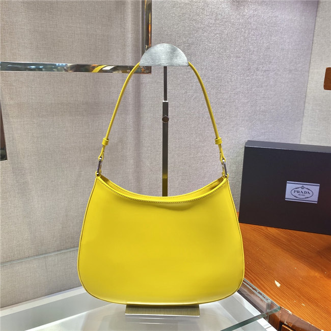 Prada Cleo Brushed Leather Shoulder Bag (Varied Colors) 1BC499 - Image 4