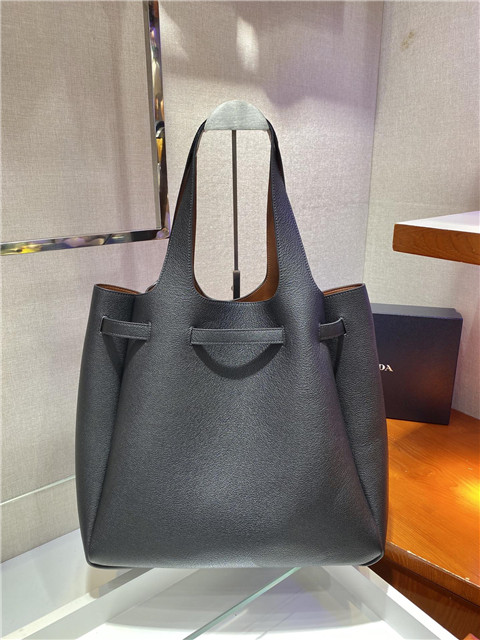 Prada Daino Soft Leather Dynamique Belted Tote Bag ( Varied Colors) 1BG339 - Image 13