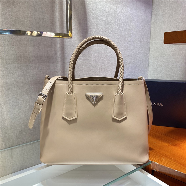 Prada Medium Double Tote Braided Handles (Varied Colors) 1BG776 - Image 2