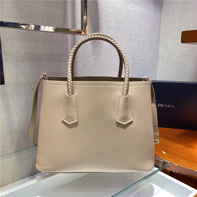 Prada Medium Double Tote Braided Handles (Varied Colors) 1BG776 - Image 5
