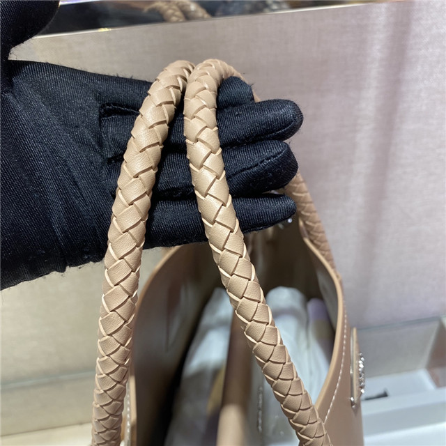 Prada Medium Double Tote Braided Handles (Varied Colors) 1BG776 - Image 7