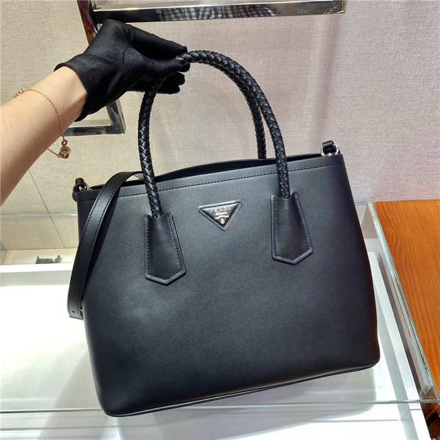 Prada Medium Double Tote Braided Handles (Varied Colors) 1BG776 - Image 12