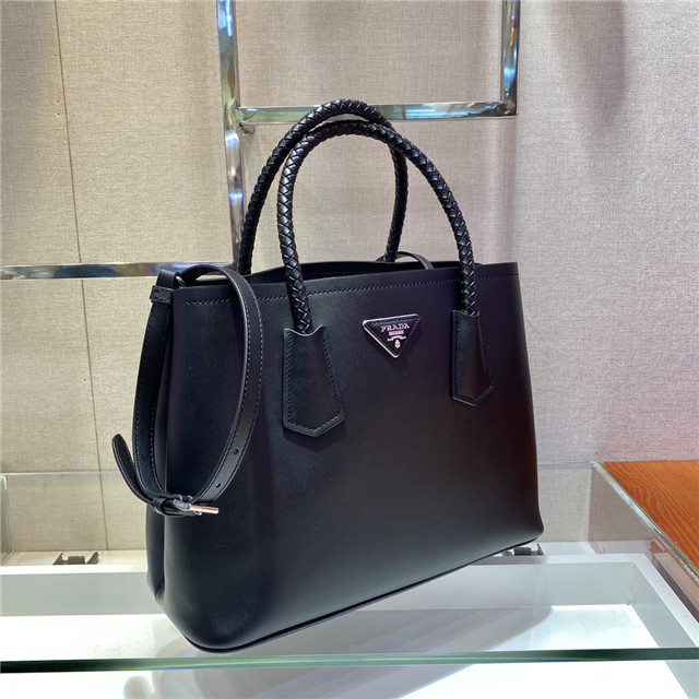 Prada Medium Double Tote Braided Handles (Varied Colors) 1BG776 - Image 13