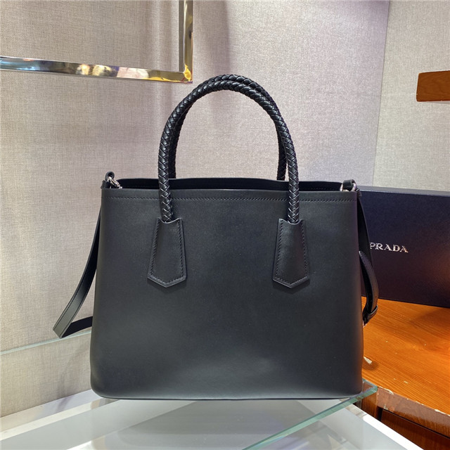 Prada Medium Double Tote Braided Handles (Varied Colors) 1BG776 - Image 14