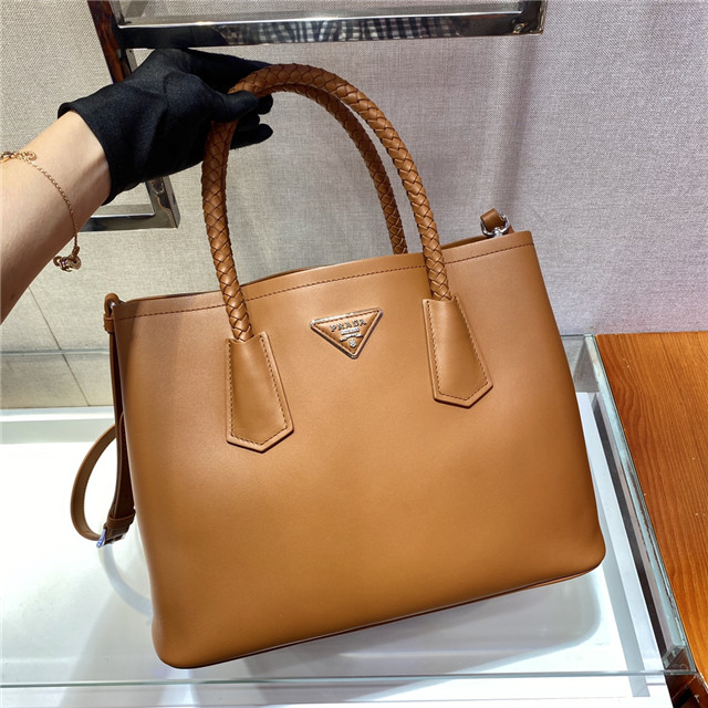 Prada Medium Double Tote Braided Handles (Varied Colors) 1BG776 - Image 21