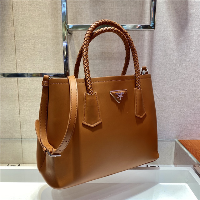 Prada Medium Double Tote Braided Handles (Varied Colors) 1BG776 - Image 22