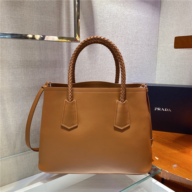 Prada Medium Double Tote Braided Handles (Varied Colors) 1BG776 - Image 23