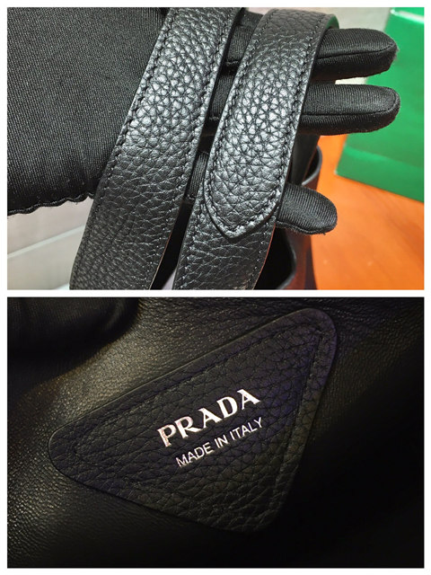Prada Leather Tote 1BG335 (Varied Colors) - Image 9