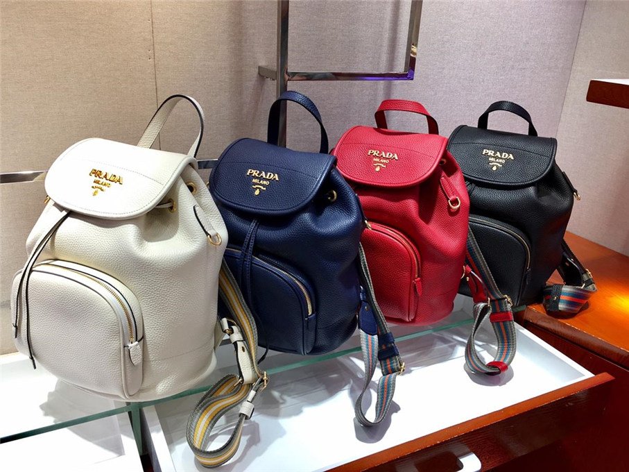 Prada Leather Backpack (Varied Colors) - Image 19